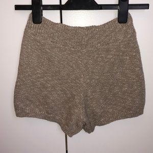 Zara knit shorts